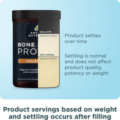 Ancient Nutrition bone broth protein salted caramel being stirred into a hot drink