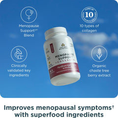 Ancient Nutrition collagen capsules close-up, supporting skin, joints and nails.