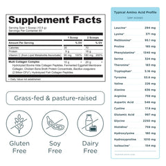 Ancient Nutrition collagen peptides scoop demonstrates easy measurement for beverages