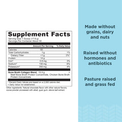 Ancient Nutrition collagen-powder-dissolving-into-shake; fast mixing for busy days.