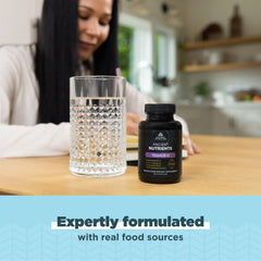Ancient Nutrition daily-use capsule scene for easy daily routine