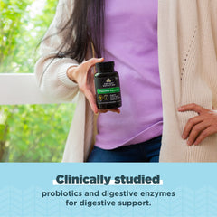 Ancient Nutrition Digestive Enzymes capsules in pack highlighting 90-count supply