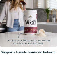 Ancient Nutrition Hormone Balance with ashwagandha extract, plant-based adaptogen