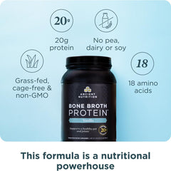 Ancient Nutrition hydrolyzed collagen peptides bottle for joint and skin support