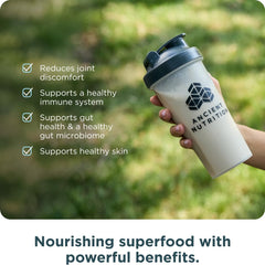 Ancient Nutrition keto and paleo-friendly bone broth protein powder supports low-carb lifestyles