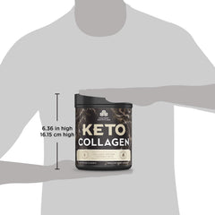 Ancient Nutrition KetoCOLLAGEN lab testing seal on packaging.