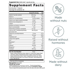 Ancient Nutrition Men 40+ capsules closeup for daily intake.