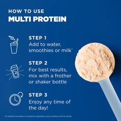 Ancient Nutrition Multi Protein Animal whey and dairy sources demonstrate complete protein.