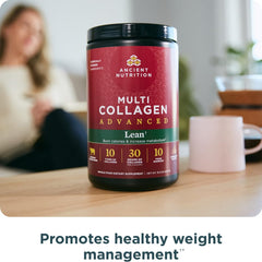 Ancient Nutrition SBO probiotics and vitamin C label included in the blend.