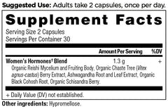 Ancient Nutrition Women's Hormones capsules in view of dosage form
