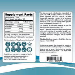 Remineralized water after filtration with Anderson Sea M.D.