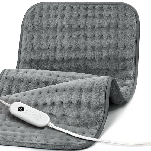 Andola electric heating pad large 33x17 inches for broad back and neck warmth