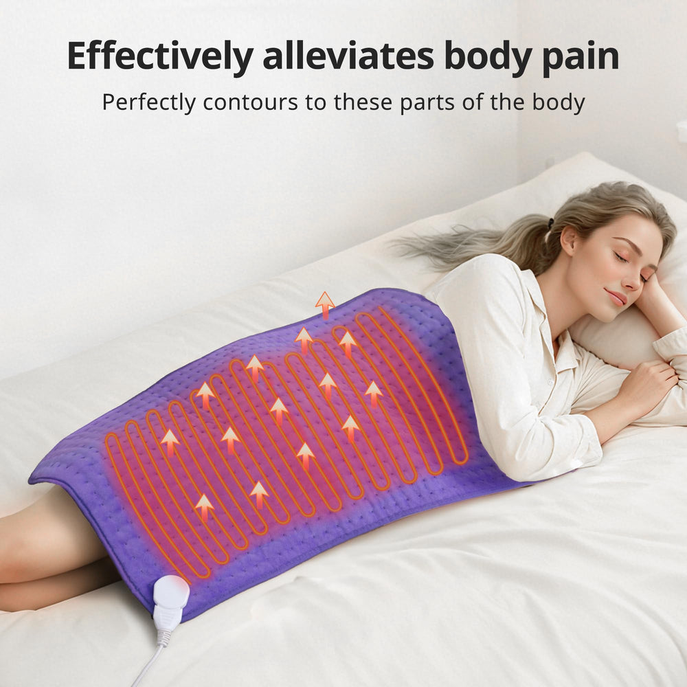 Andola heating pad six heat levels for customizable comfort