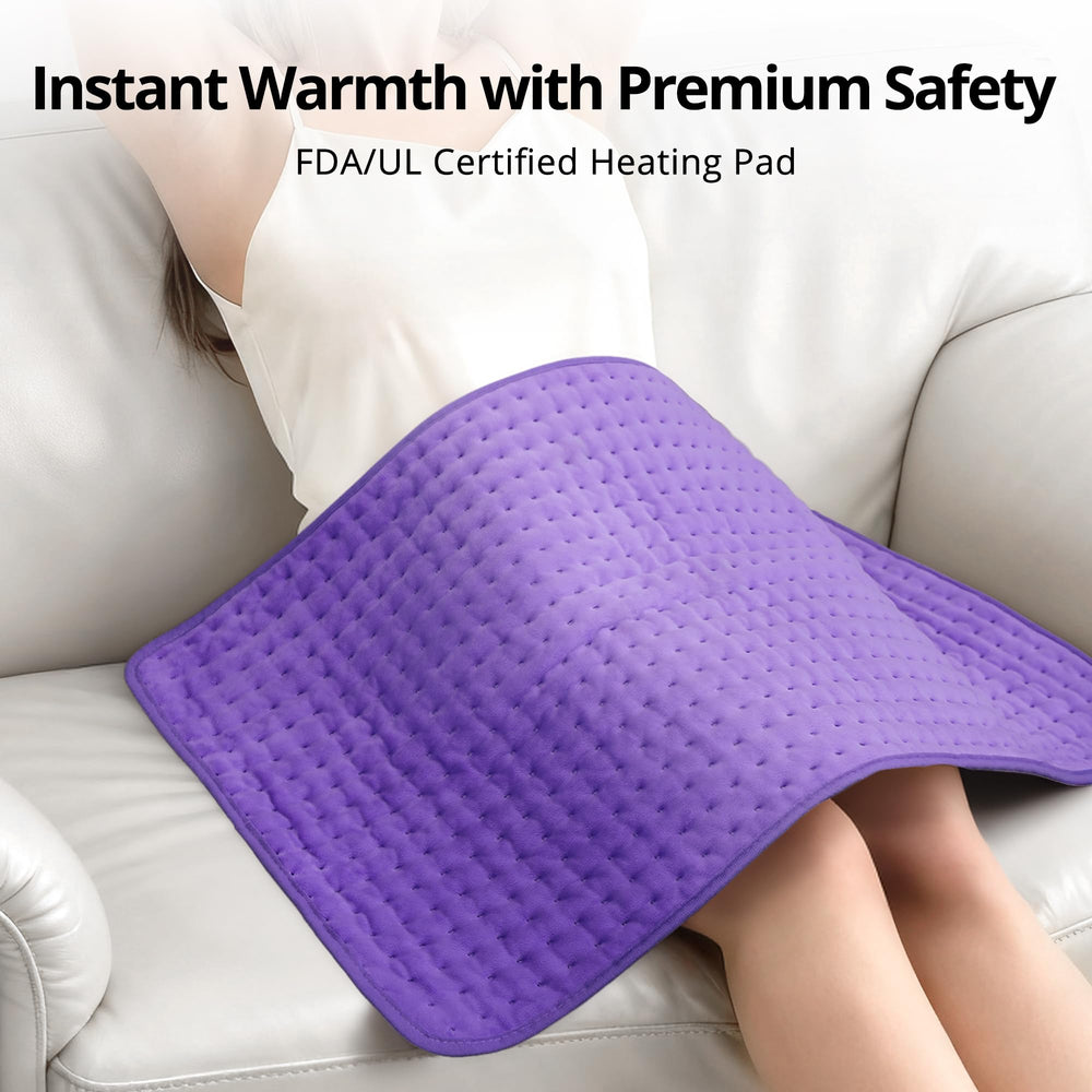 Andola heating pad machine-washable cover for easy cleaning