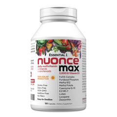 Andrew Lessman nuoncemax bottle front shows compact daily capsules