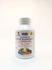 Close-up of capsules highlighting the easy-to-take eye health supplement from Andrew Lessman.