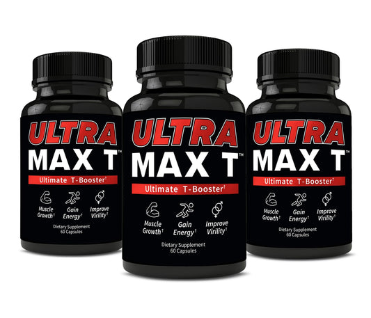 Andro400 UltraMax T bottle front for daily vitality