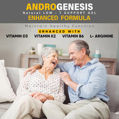 ANDROGENESIS Enhanced Formula gel ready for daily routine