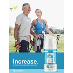 Clear Androgenesis gel spreads smoothly for comfortable daily use.