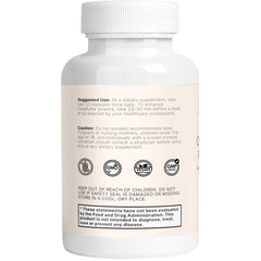 Angelic Nutrients Caralluma Fimbriata bottle with safe, gluten-free formulation.