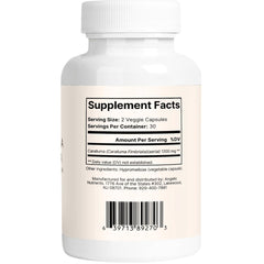 Angelic Nutrients Caralluma Fimbriata vegan capsules in clean design for wellness.