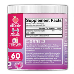 Angry Supplements Better Booty micronized 200 mesh powder for smooth texture and quick absorption.