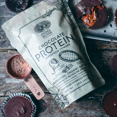Anima Mundi powder used in baking for protein-rich treats