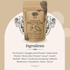 Anima Mundi Apothecary powder close-up reveals rich cocoa texture