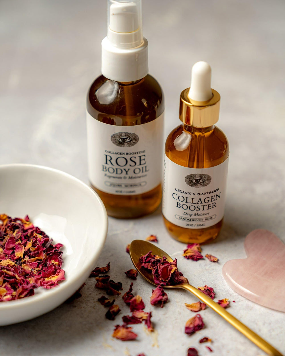 Anima Mundi Collagen Booster glowing skin shot hints at a healthy complexion