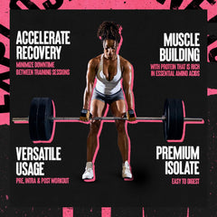 Product packaging and shaker show on-the-go ready hydration.