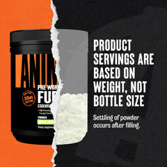 Animal Fury Green Apple scoop—easy pre-workout mix for focus.