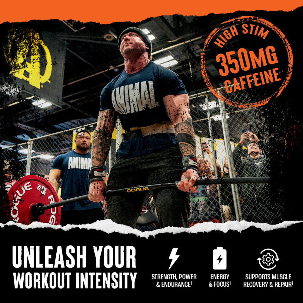 Animal Fury packaging—trusted performance support for athletes.