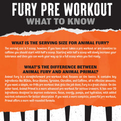 Animal Fury mixed in water with blue raspberry flavor ready to train.