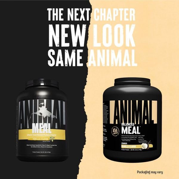 Animal Meal whole-food ingredients blend shown for digestible daily nutrition