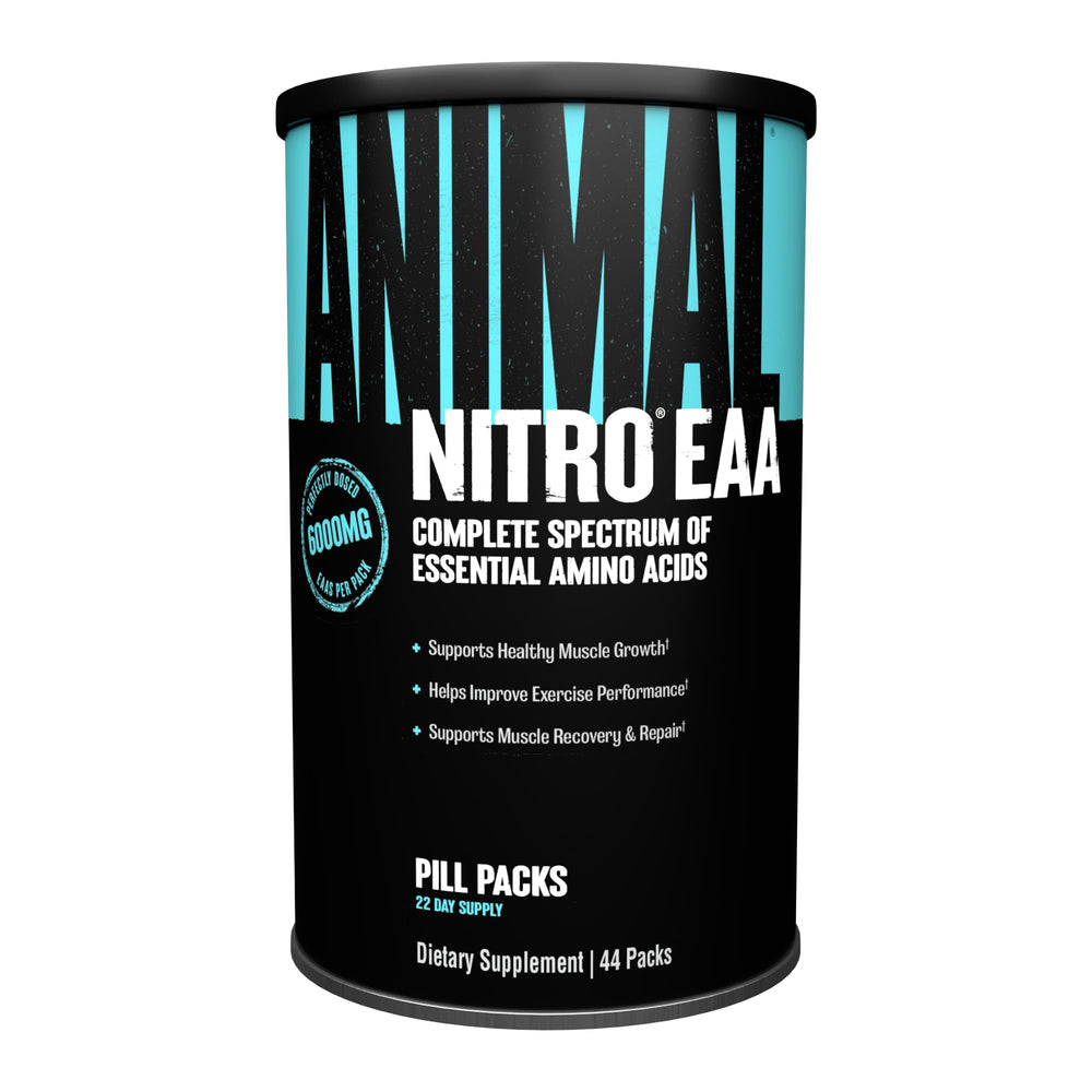 Animal Nitro dosed pack for post-workout recovery on the go