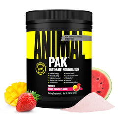 Animal Pak complete nutrition 12-in-1 supports daily athletic energy and recovery.