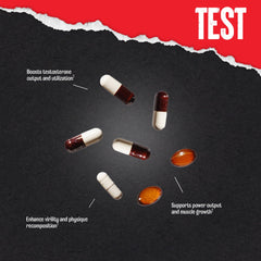 Animal Test athlete during workout illustrates supplement use for training days.