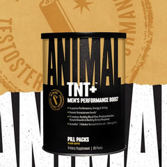 Animal TNT+ capsules close-up for daily vitality and stamina