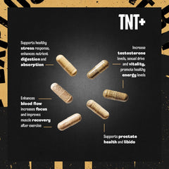 Animal TNT+ pouring capsules for simple daily supplementation