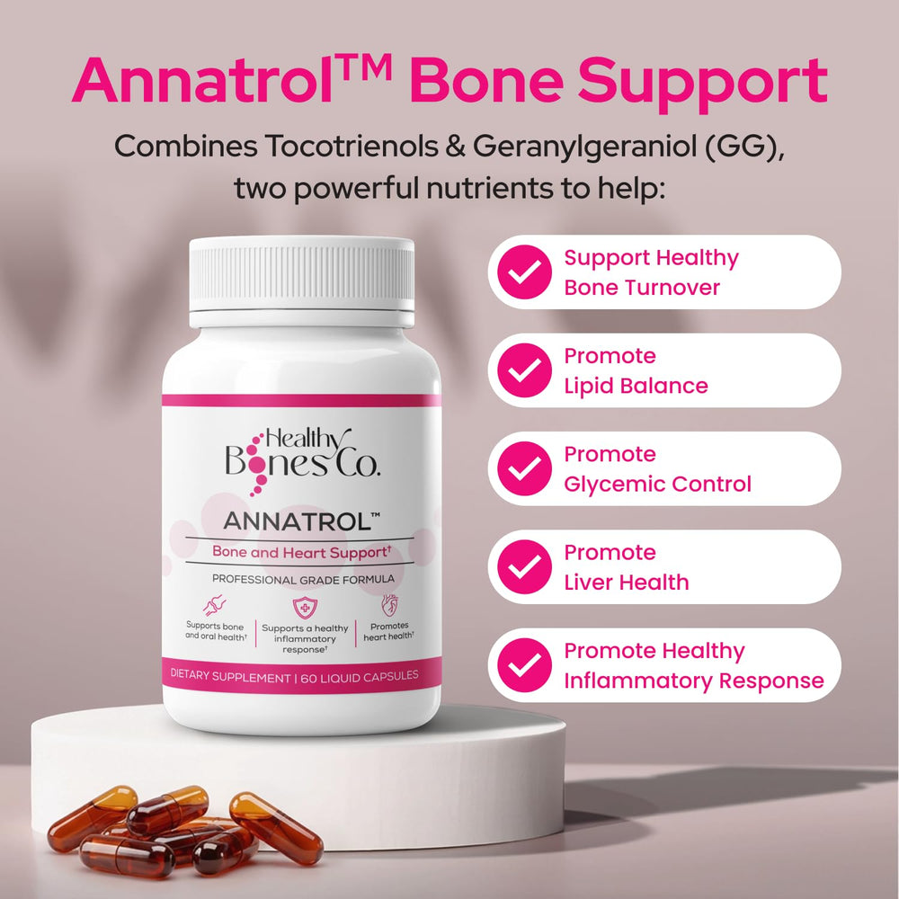 Annatrol GG Gold cap closeup on clear label for everyday wellness.