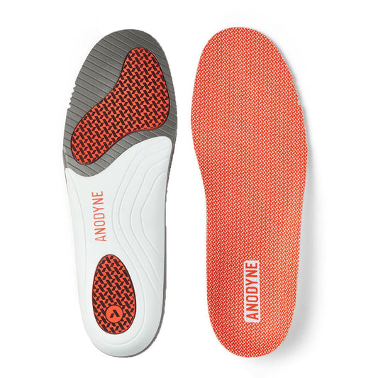Anodyne No. 110 orthotic with heel support for all-day comfort.