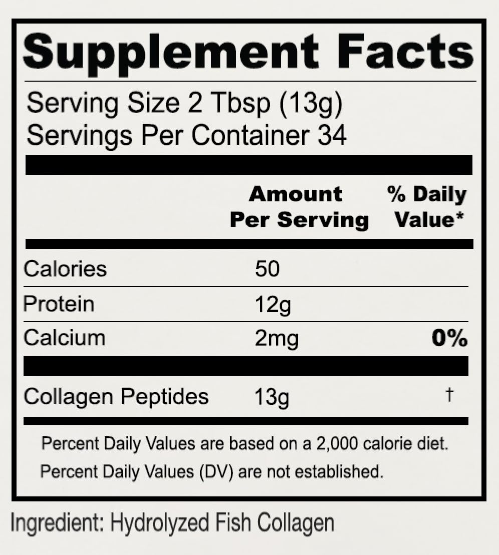 Anthony's hydrolyzed marine collagen bottle with label, indicating gluten-free and keto-friendly nutrition.