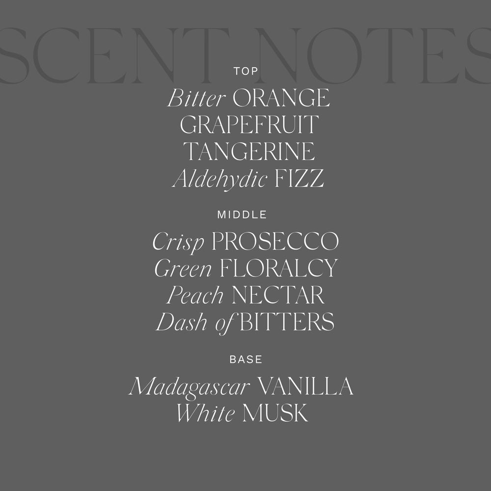 Antica Farmacista Aperol Spritz candle box interior includes matches for gifting.