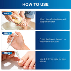 AntiFung nail renewal close-up highlights texture and surface improvement possibilities.