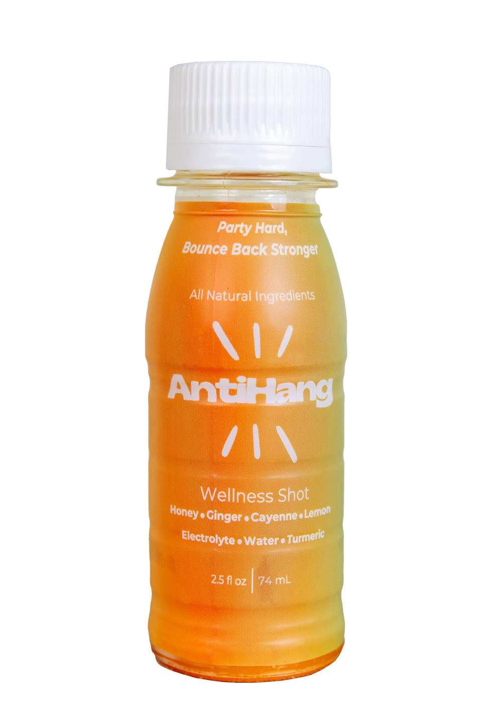 ANTIHANG Ready-to-drink shots offer no-mess convenience.