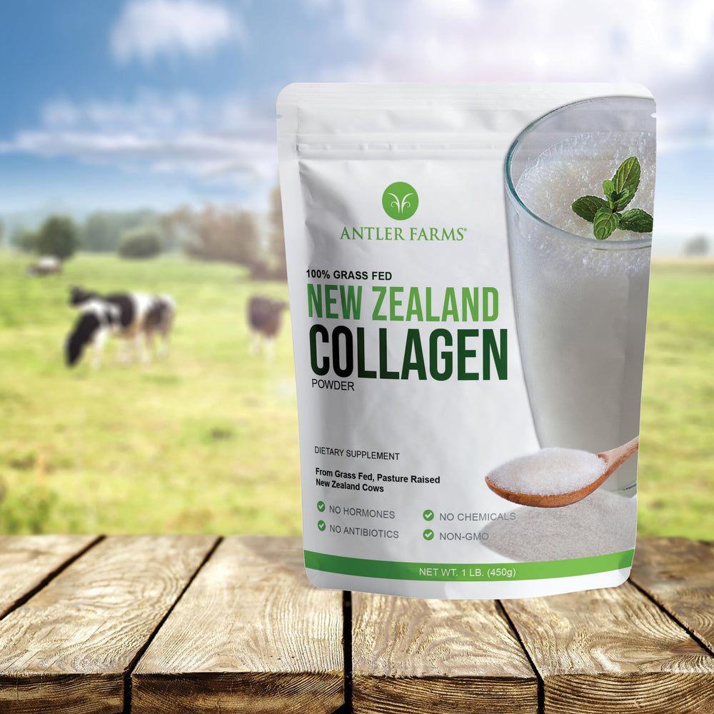 Antler Farms cold-liquid mix, tasteless collagen for beverages.
