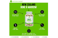 Antler Farms freeze-dried bone extract powder ready for easy daily use.