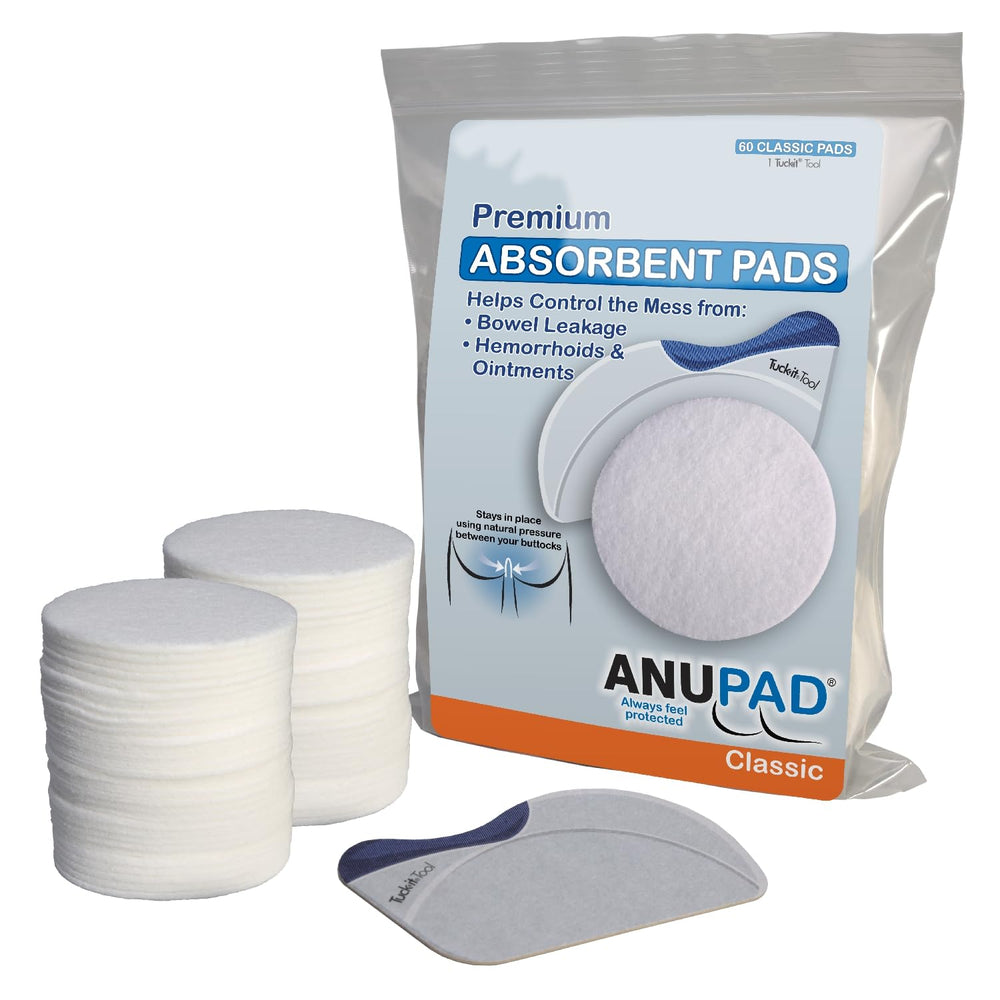 ANUPAD balance pad between buttocks protects underwear from ointment mess.