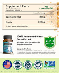 Anven Health capsules close-up highlighting convenient daily capsules