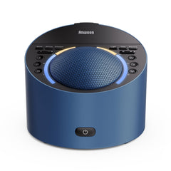 ANWOON sound machine front view, ideal for bedside use.